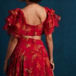 FUCHSIA PINK LEHENGA WITH BLOUSE AND DUPATTA